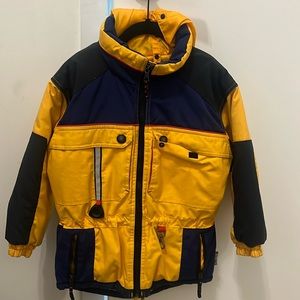 SIZE 4/5 Preschool boy coat. GROWS WITH KID